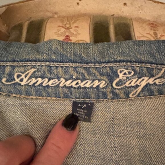 American Eagle faded jean jacket - Picture 4 of 4